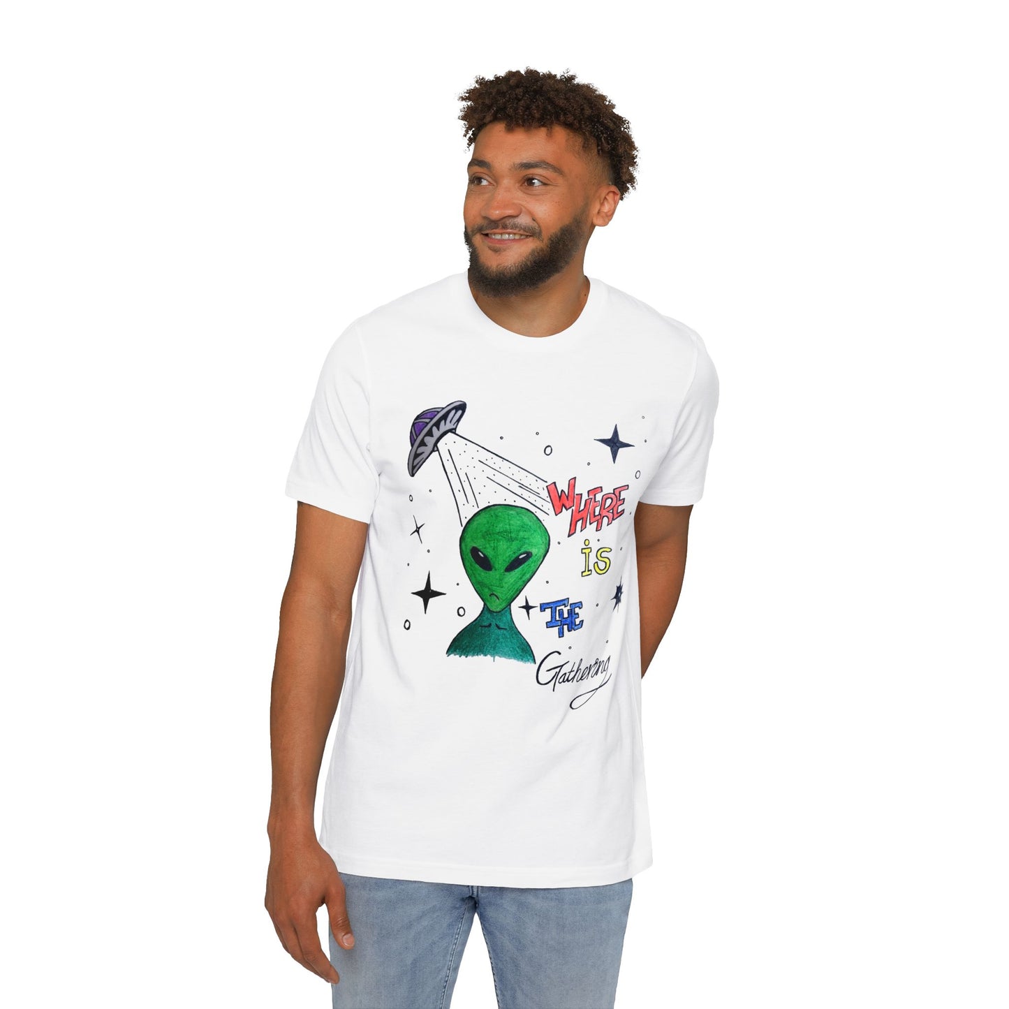 Where is the Gathering? by Fabian - Organic T-shirt - Unisex