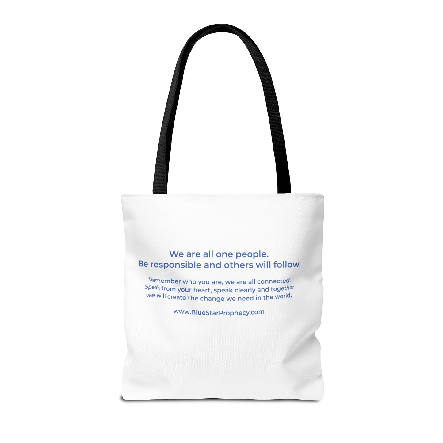Tote Bag (AOP) / Blue Star Miriam Delicado