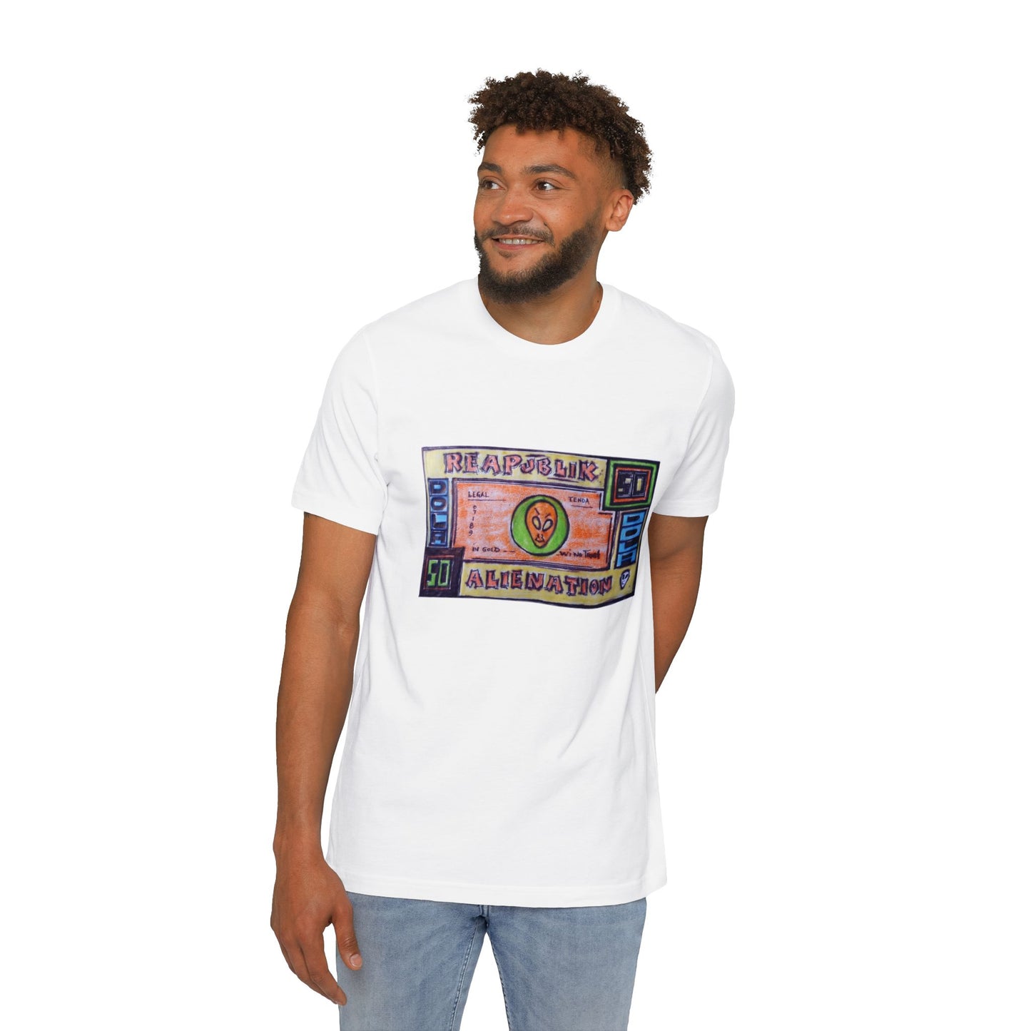 Alienation Dola by Gomba - Light Organic T-shirt - Unisex