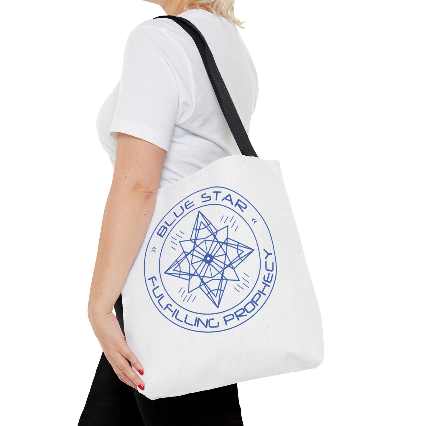 Tote Bag (AOP) / Blue Star Miriam Delicado