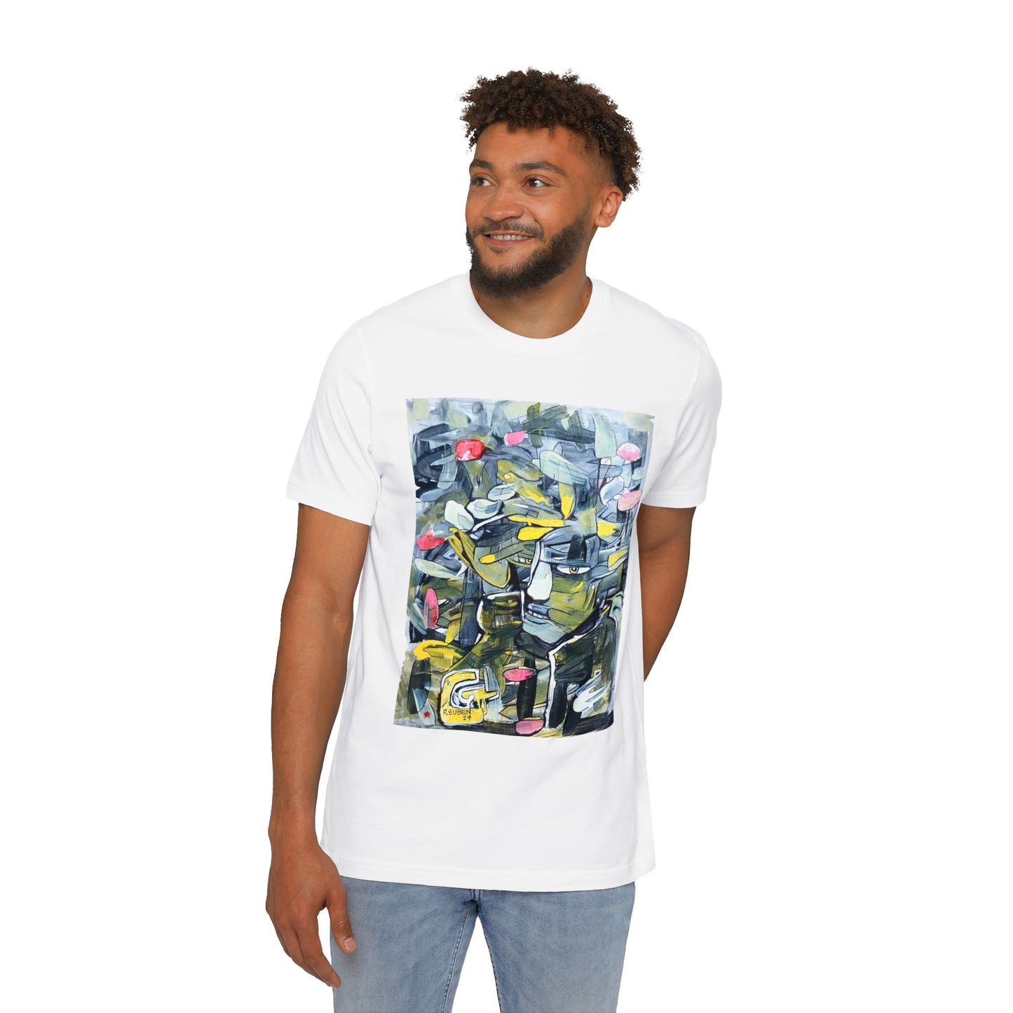 Abstract 2 by Reuben G - Light Organic T-shirt - Unisex