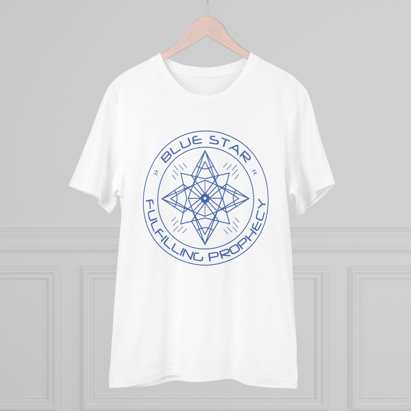 Organic Creator T-shirt - Unisex Blue Star Miriam Delicado