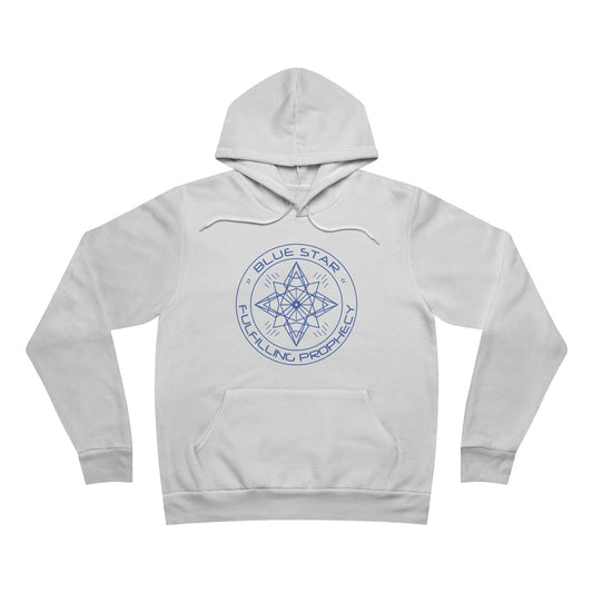 Unisex Fleece Pullover Hoodie / Blue Star Miriam Delicado