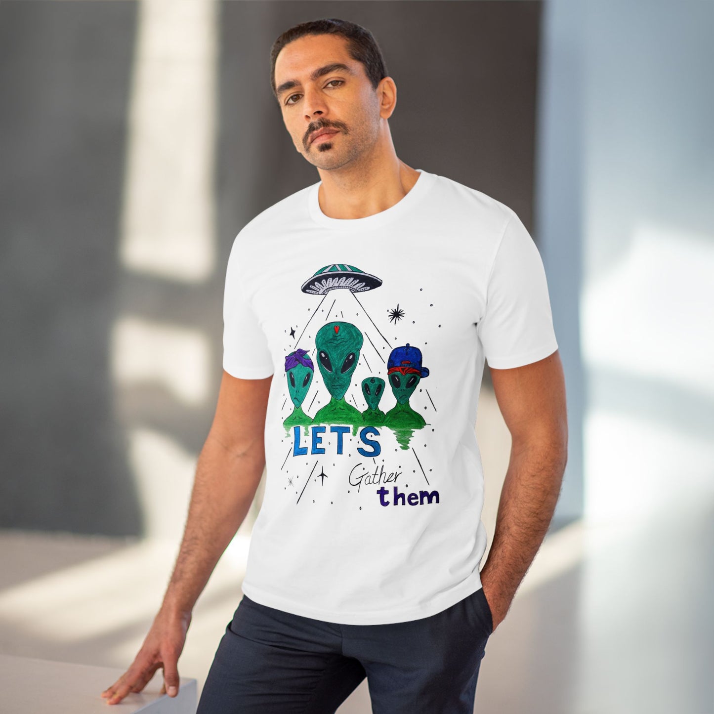 Lets Gather Them - Organic T-shirt - Unisex