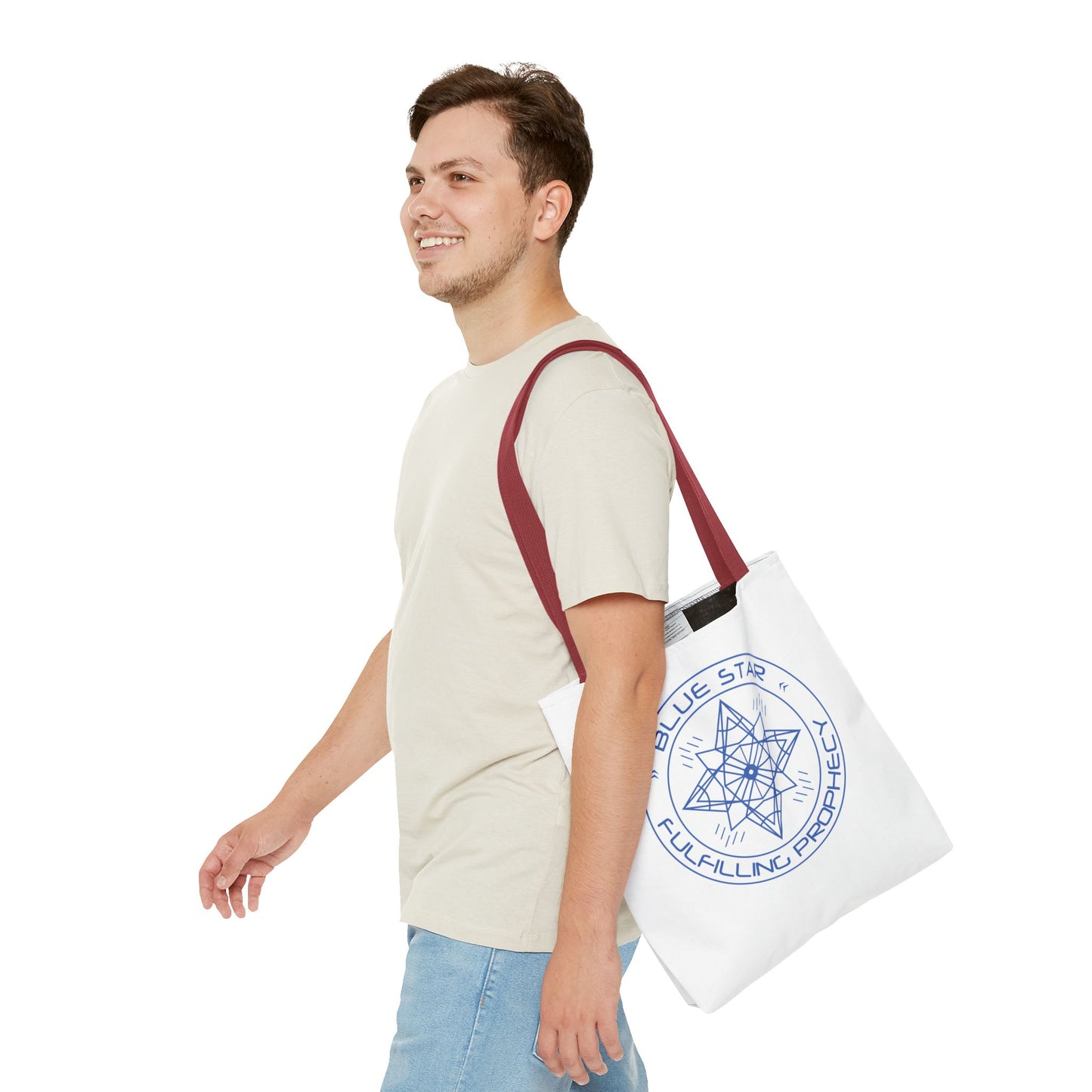 Blue Star Tote Bag