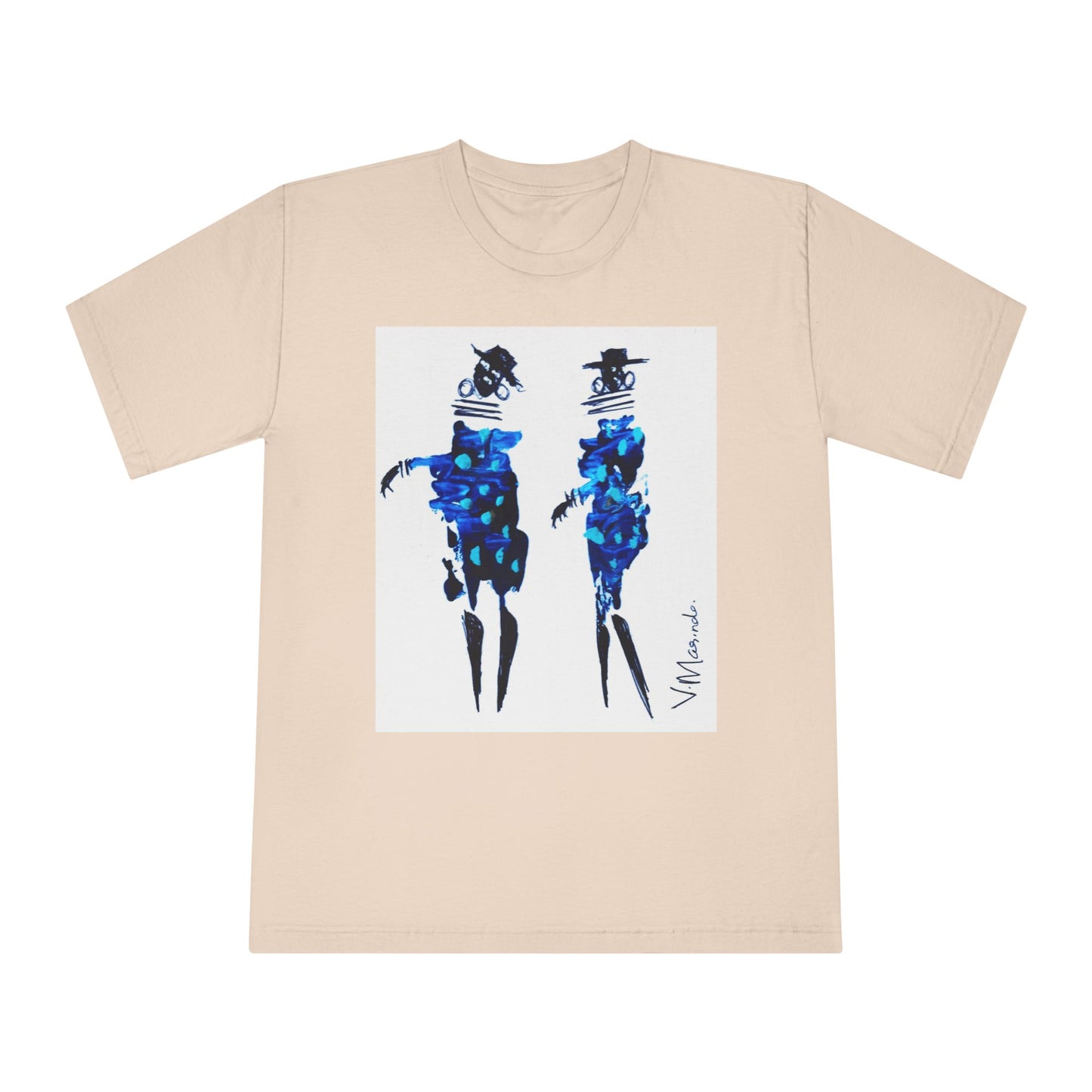 Ladies in Blue Tee by Vinnie