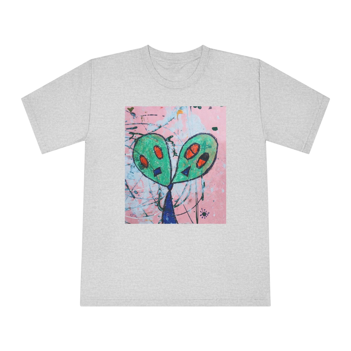 Abstract Aliens by Obi - Unisex Classic Crewneck T-Shirt