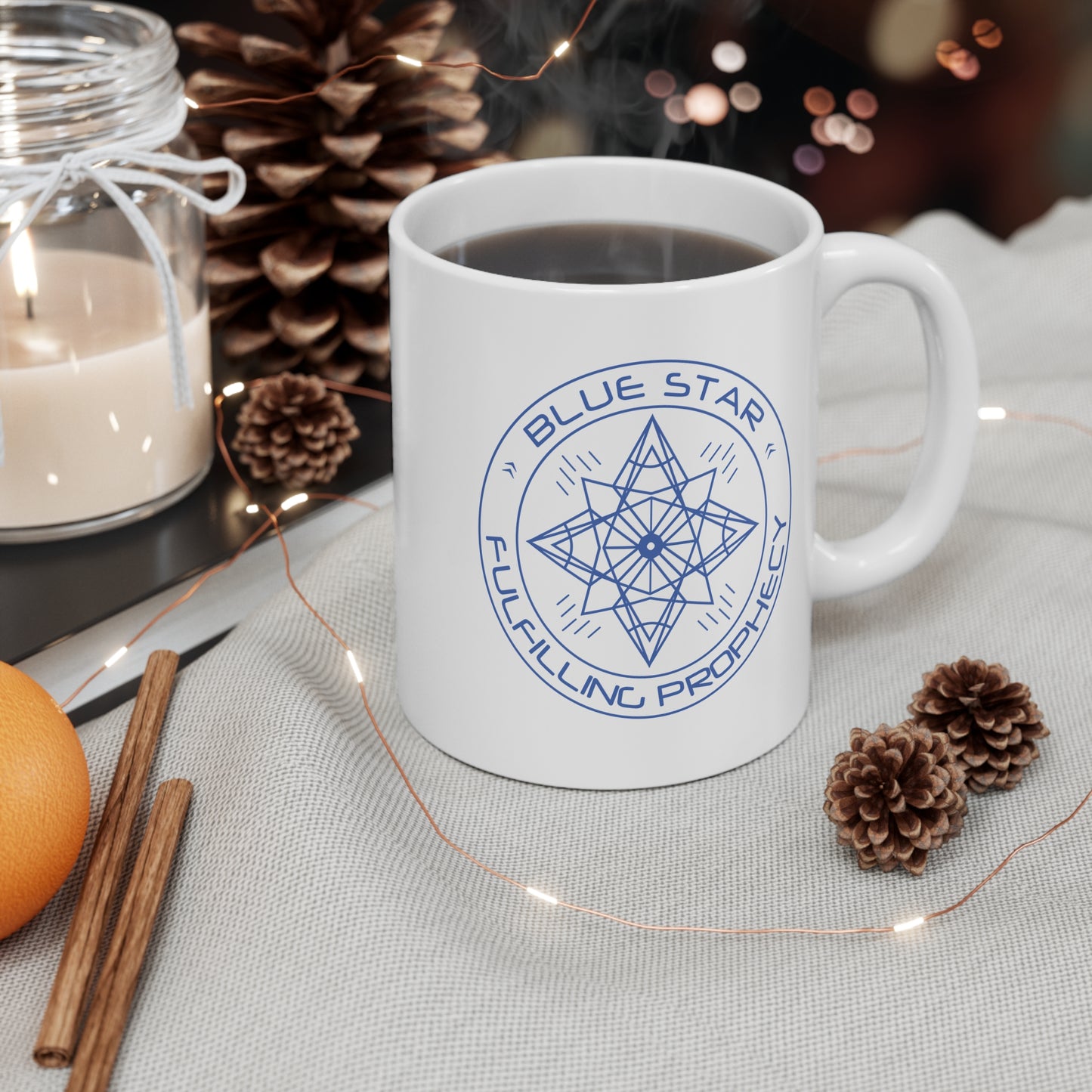 Blue Star 11oz Mug