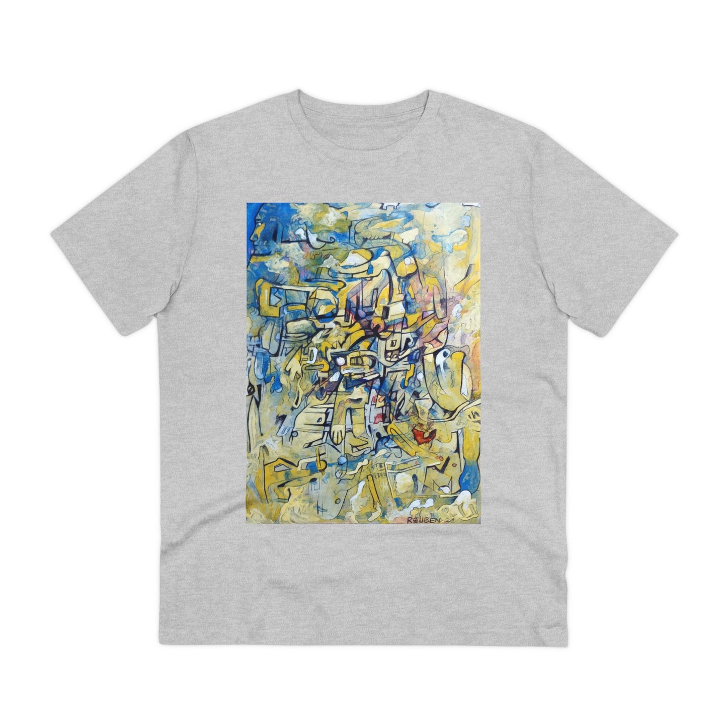 Abstract by Reuben G - Light Organic T-shirt - Unisex