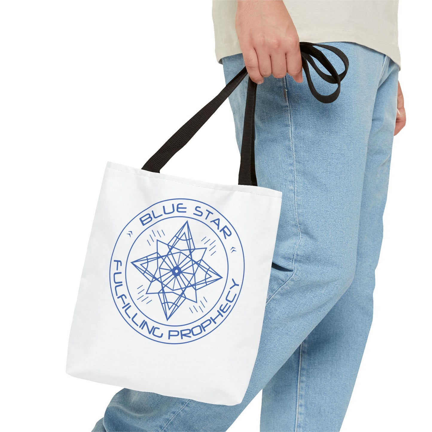 Tote Bag (AOP) / Blue Star Miriam Delicado