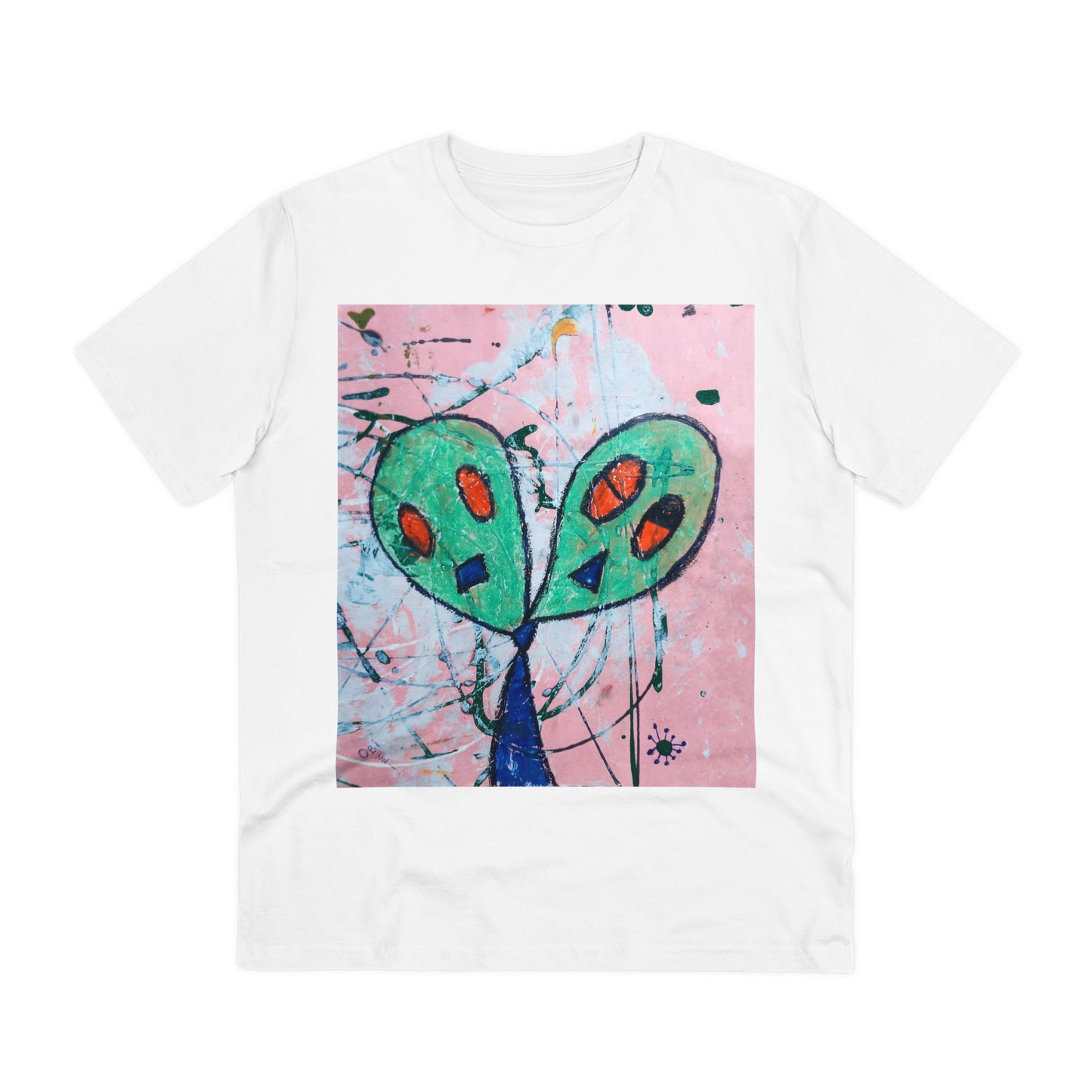 Abstract Aliens by Obi - Light Organic T-shirt - Unisex