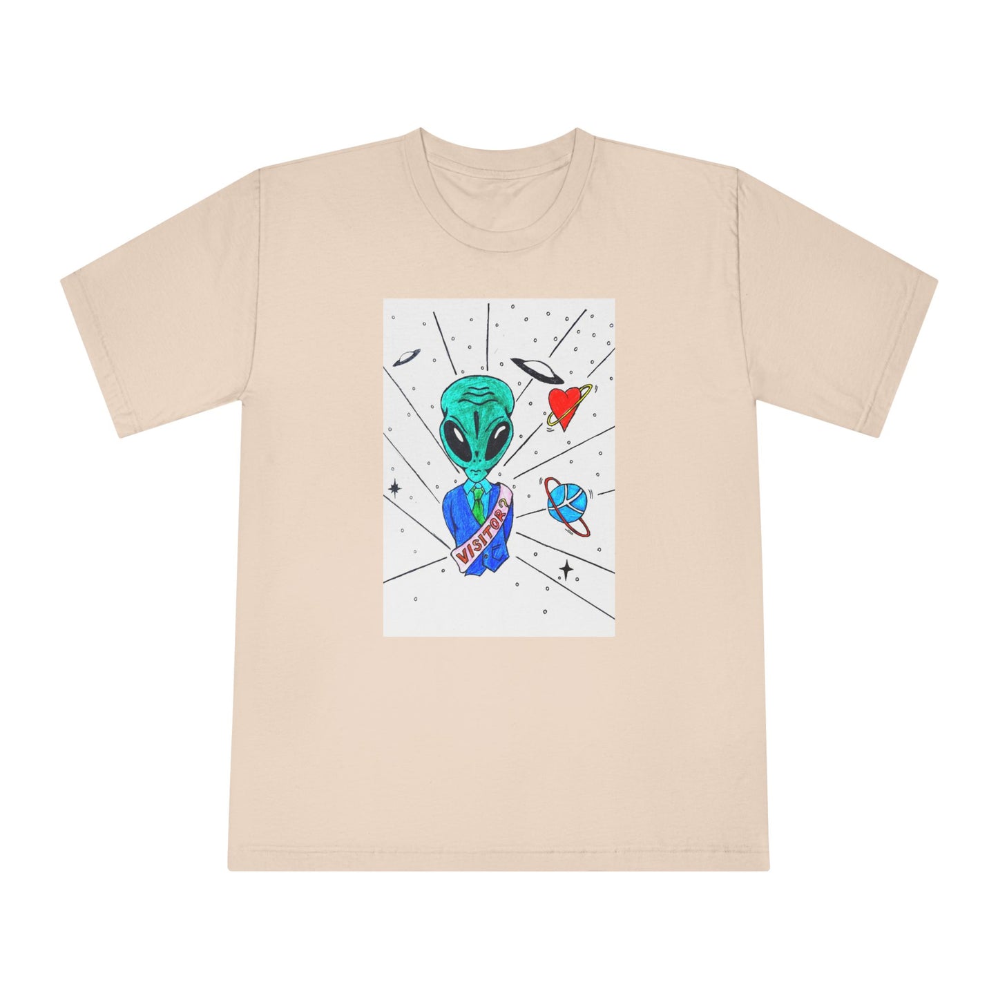 The Visitor Tee by Fabian