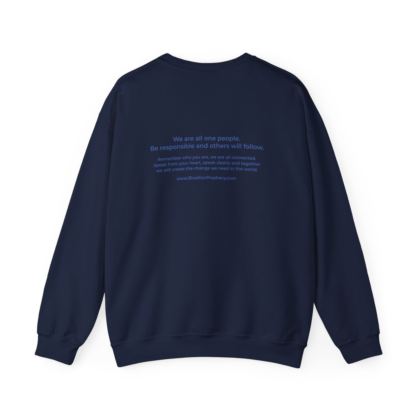 Unisex Heavy Blend™ Crewneck Sweatshirt / Blue Star Miriam Delicado