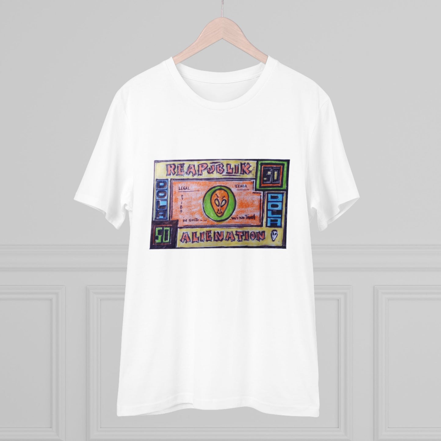 Alienation Dola by Gomba - Light Organic T-shirt - Unisex