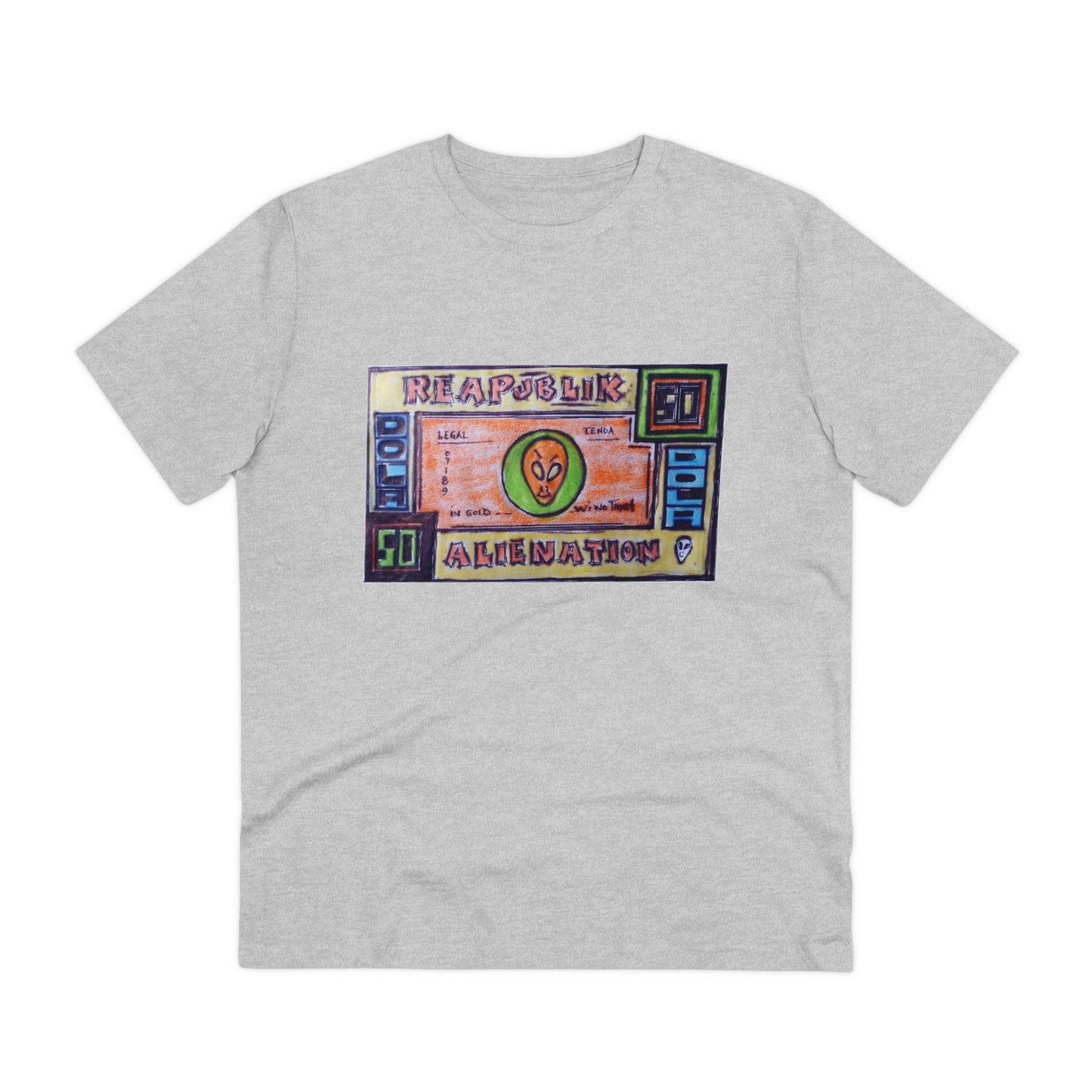 Alienation Dola by Gomba - Light Organic T-shirt - Unisex