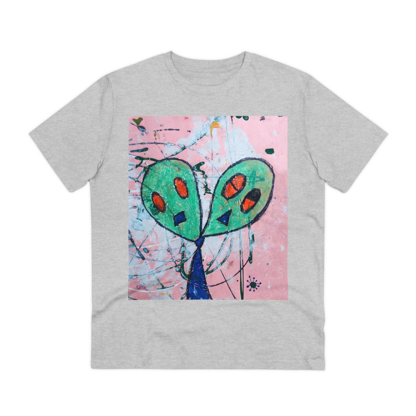 Abstract Aliens by Obi - Light Organic T-shirt - Unisex