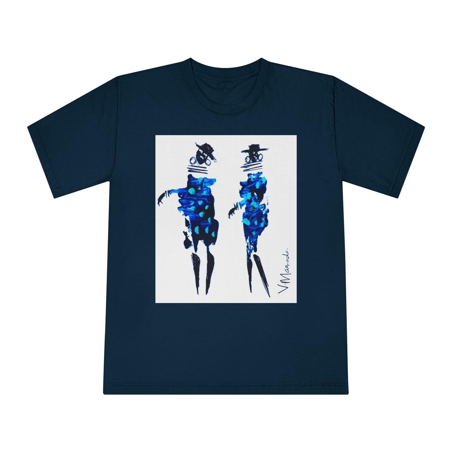 Ladies in Blue Tee by Vinnie