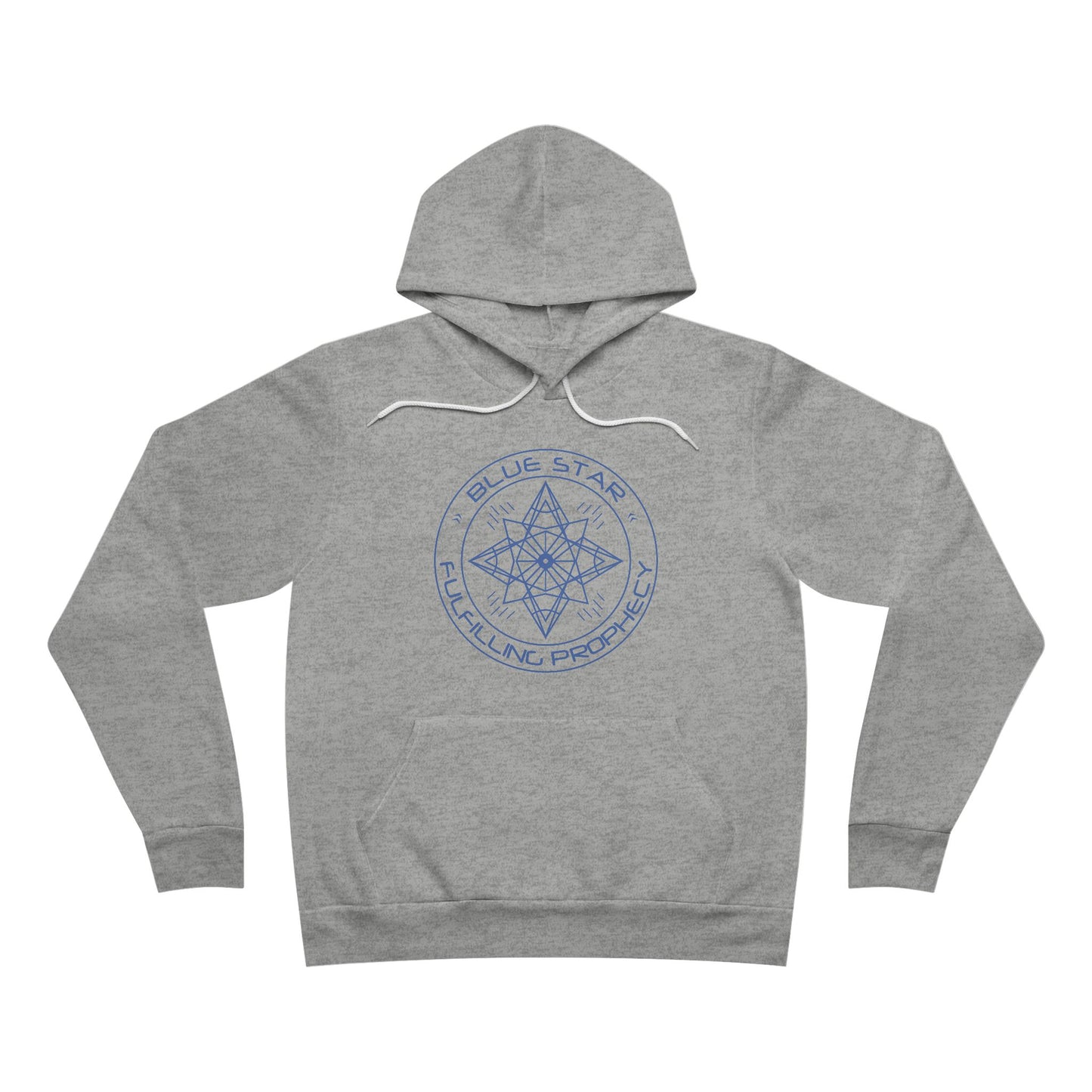 Unisex Fleece Pullover Hoodie / Blue Star