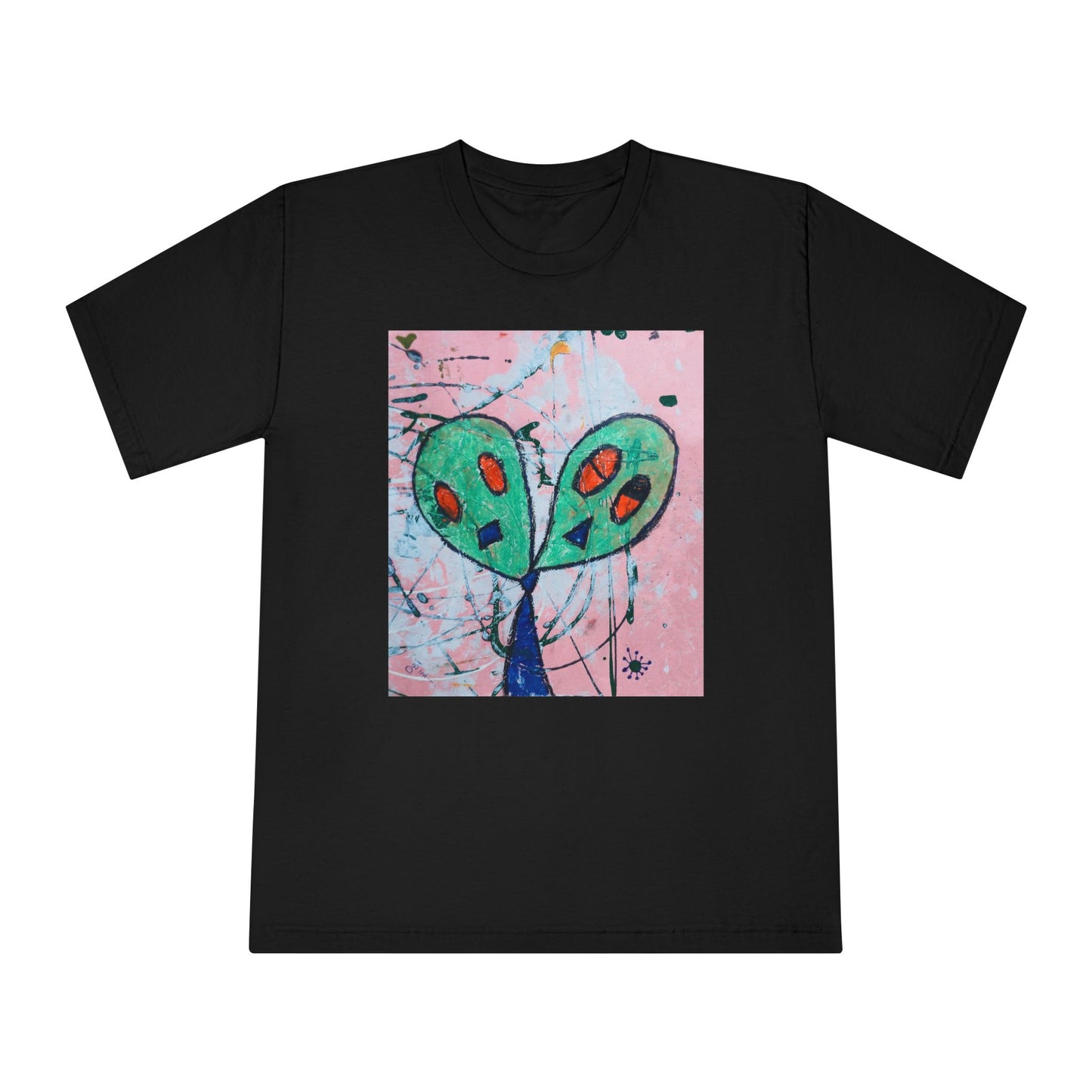 Abstract Aliens by Obi - Unisex Classic Crewneck T-Shirt