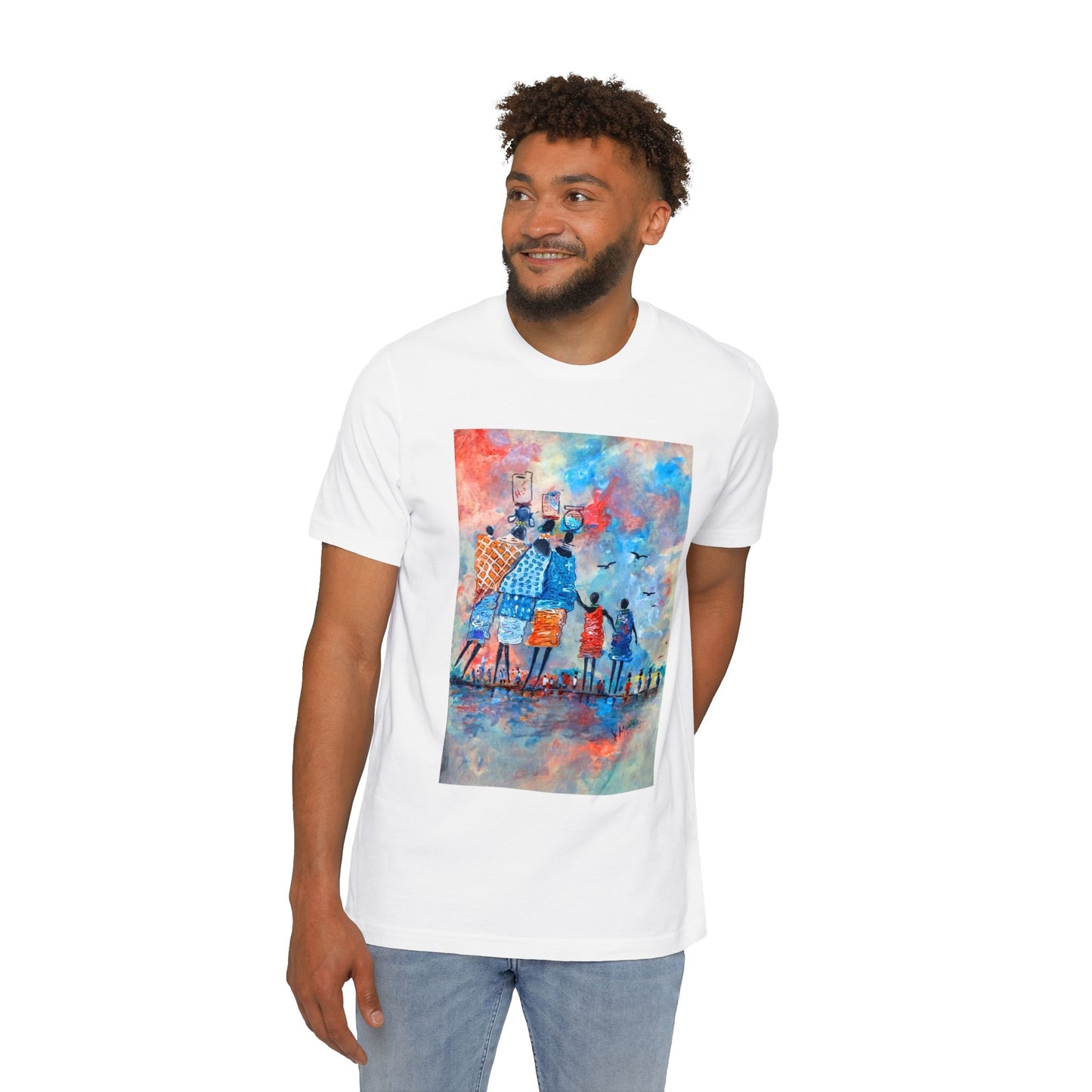 Bringing Water by Vinnie - Light Organic T-shirt - Unisex
