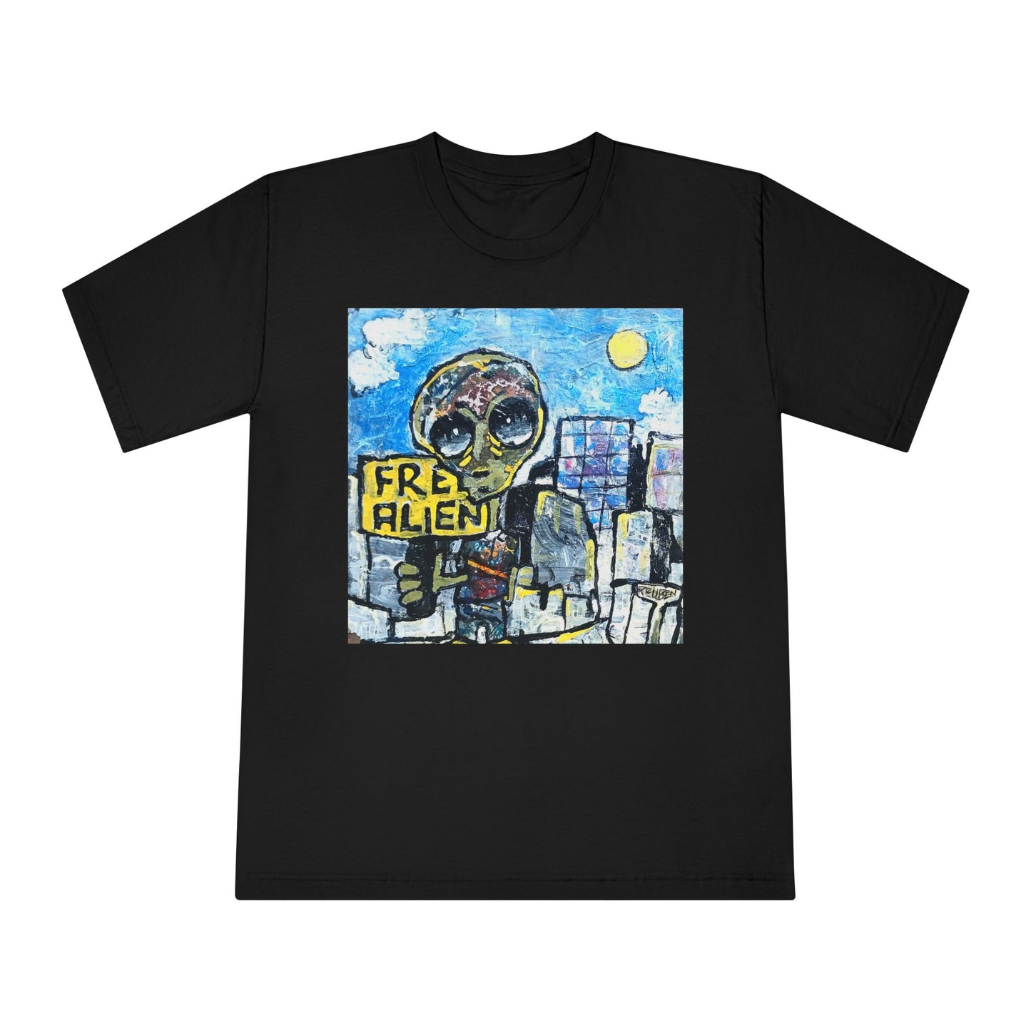 Free Alien Tee by Reuben G