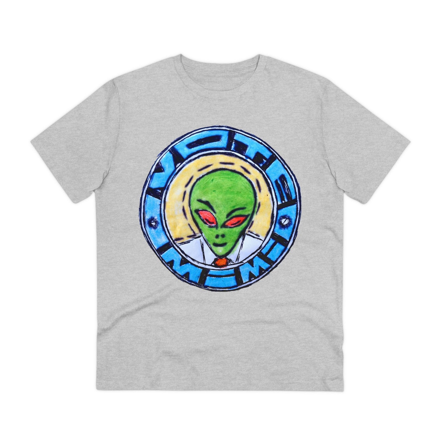 Alien Medallion by Gomba - Light Organic T-shirt - Unisex