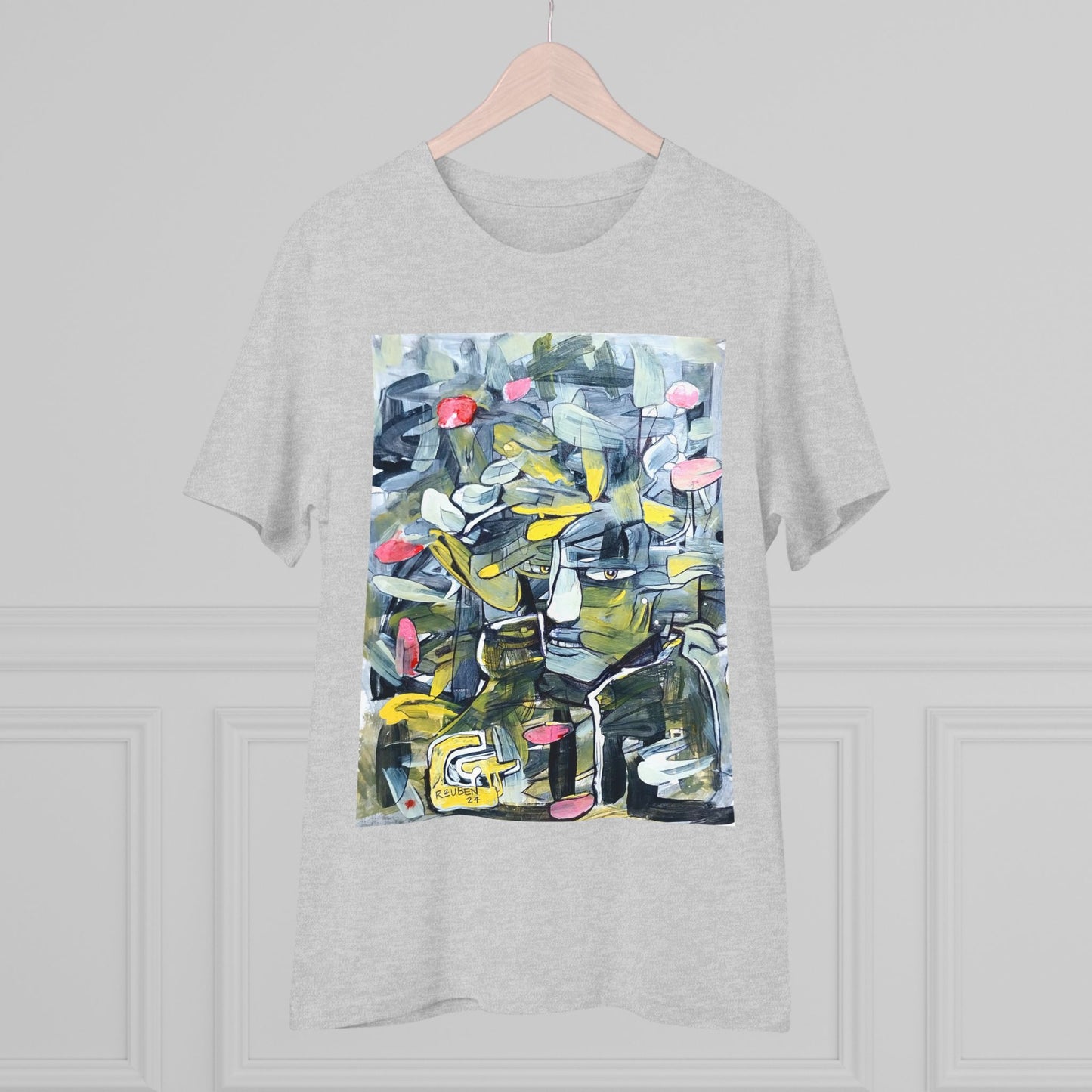 Abstract 2 by Reuben G- Light Organic T-shirt - Unisex