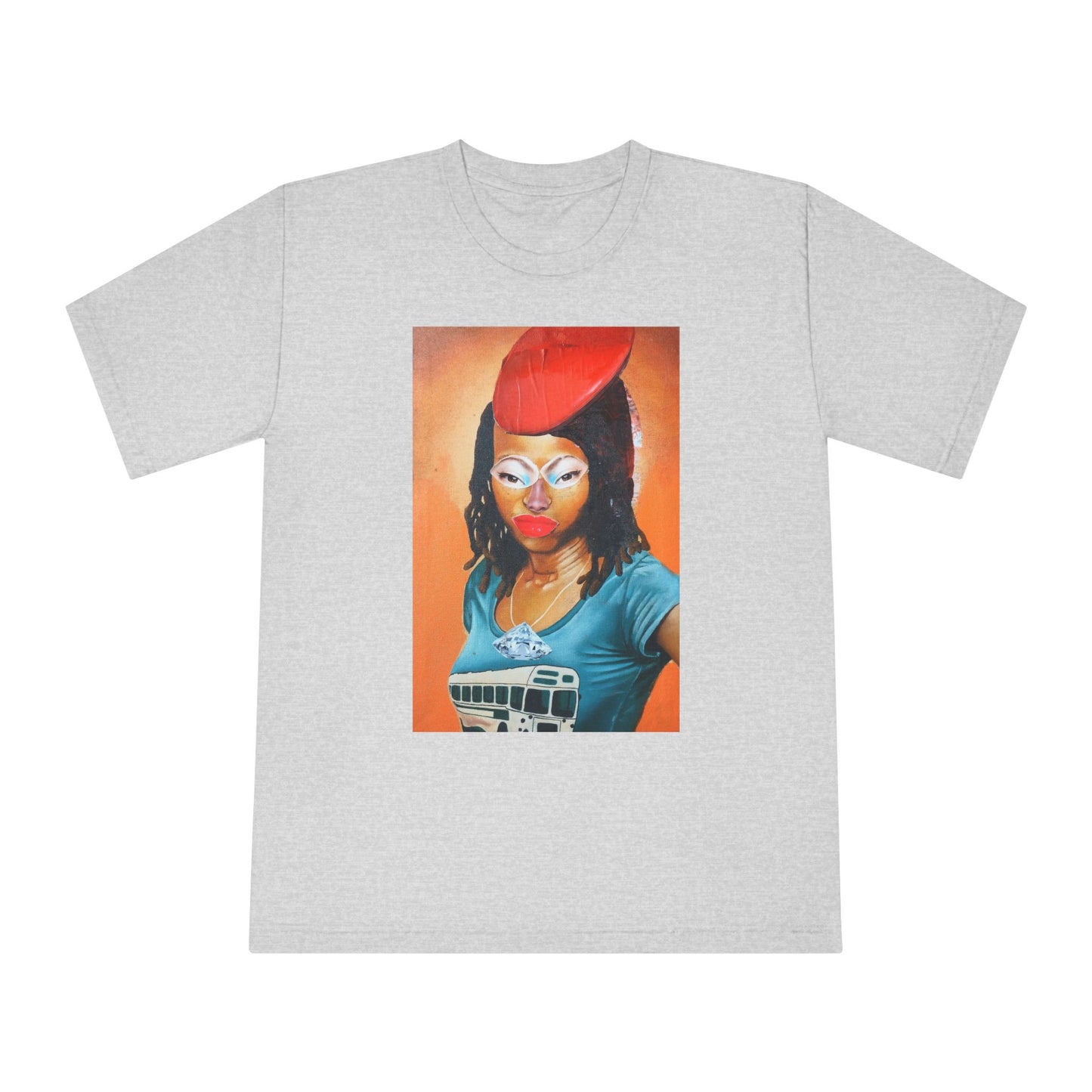 Red Hat Muse Tee by John Kamicha