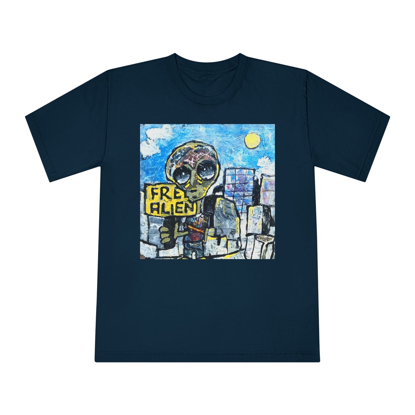 Free Alien Tee by Reuben G