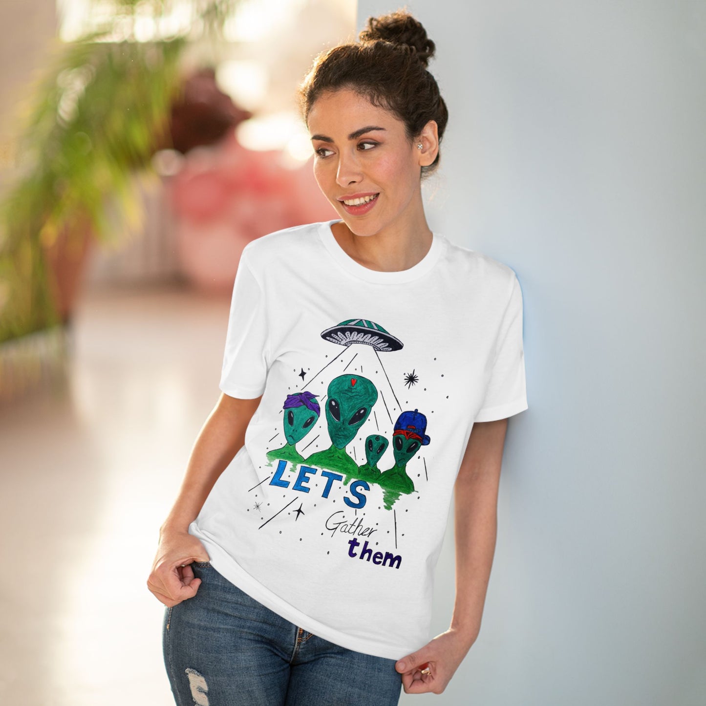 Lets Gather Them - Organic T-shirt - Unisex