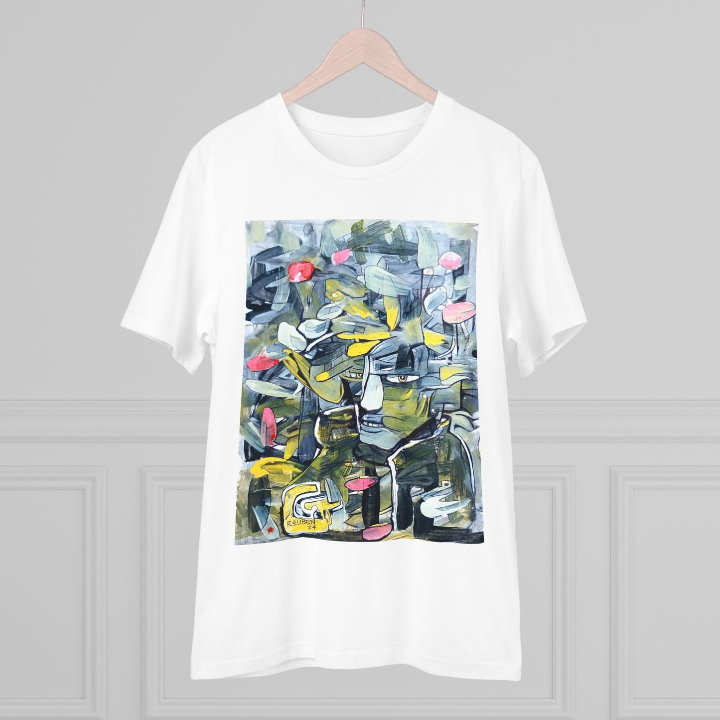 Abstract 2 by Reuben G- Light Organic T-shirt - Unisex