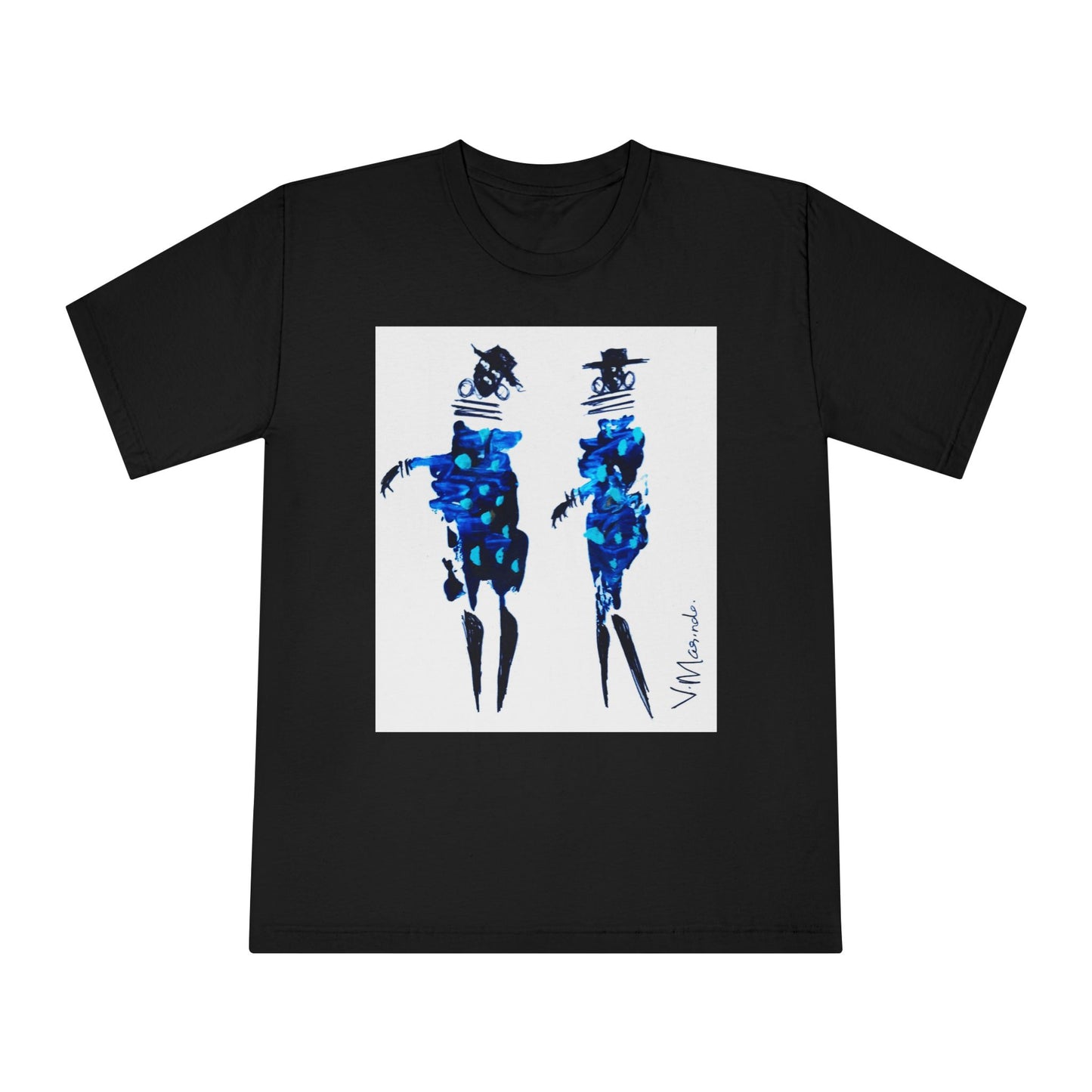 Ladies in Blue Tee by Vinnie