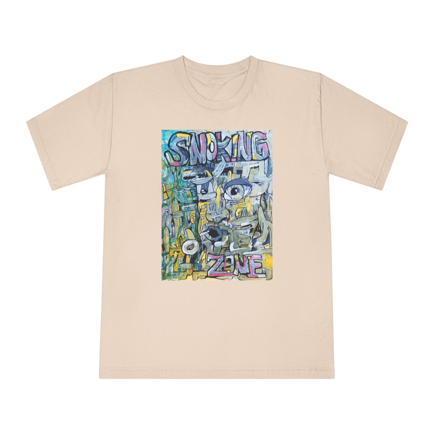 Smoking Zone Tee by Ruben G