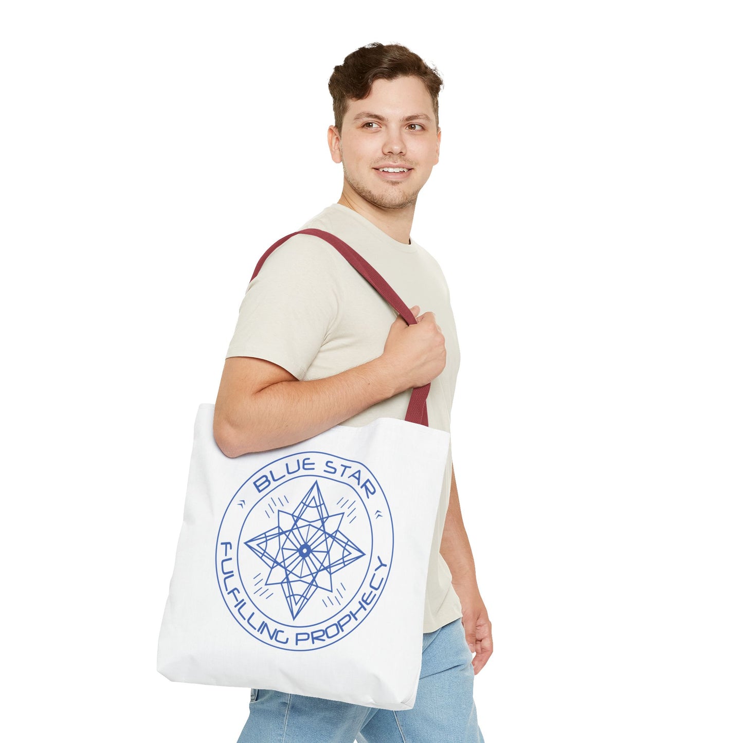 Blue Star Tote Bag