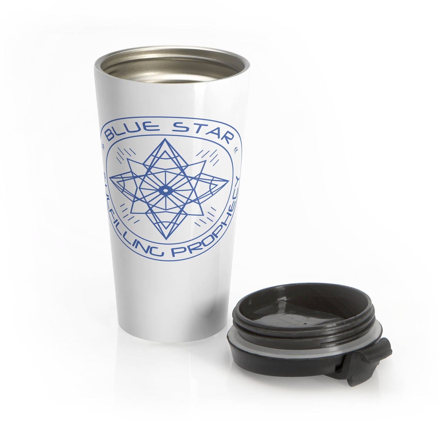 Stainless Steel Travel Mug / Blue Star Miriam Delicado