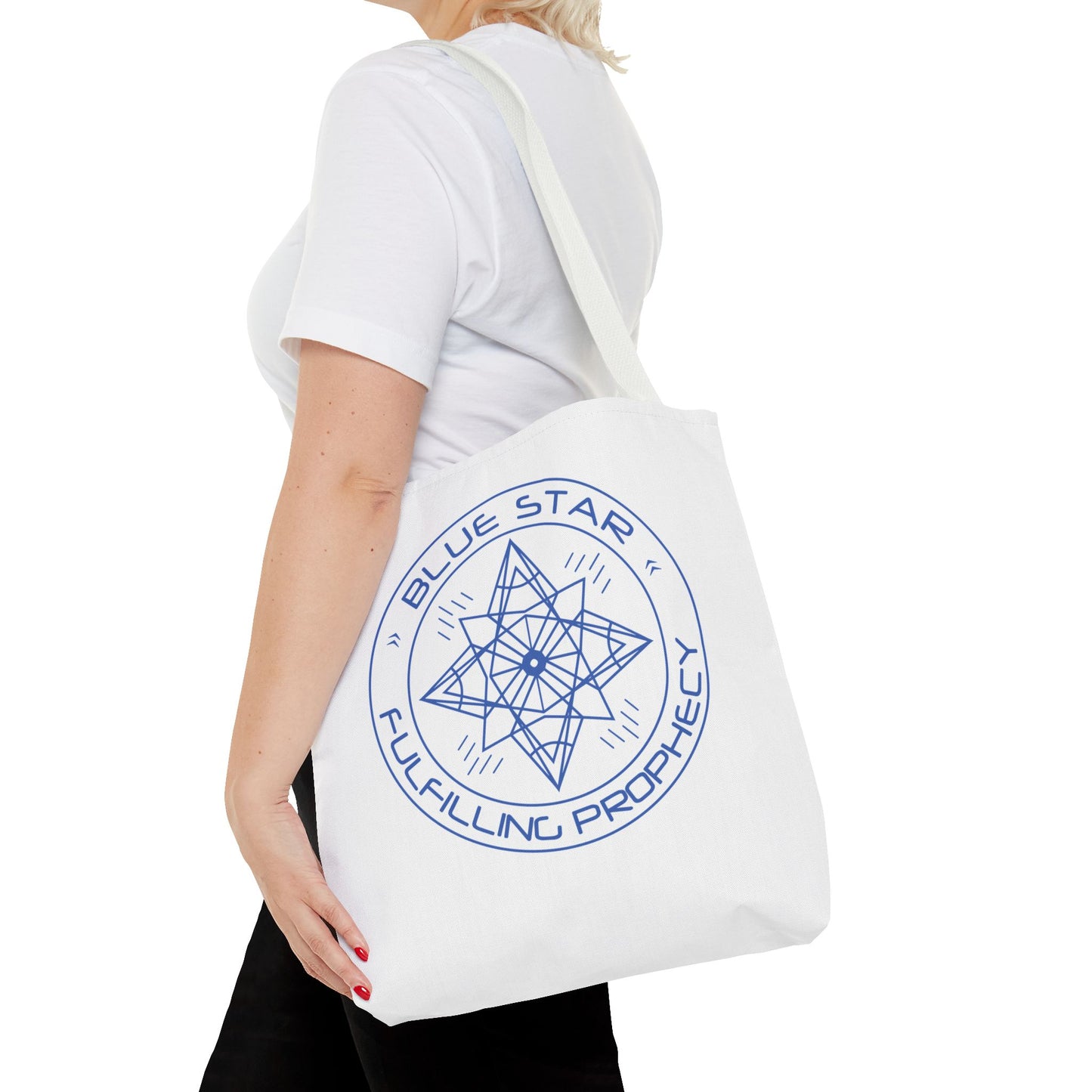 Tote Bag (AOP) / Blue Star Miriam Delicado