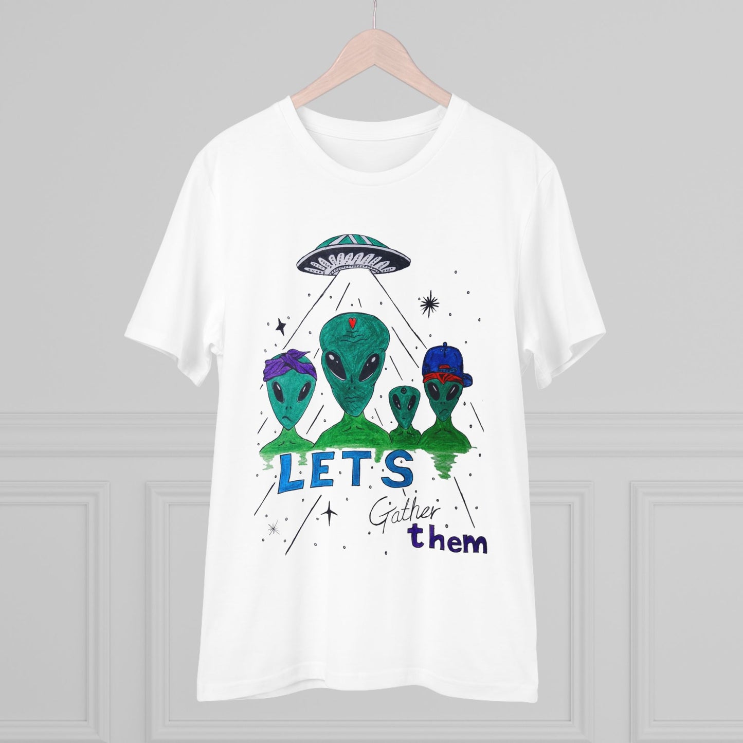 Lets Gather Them - Organic T-shirt - Unisex