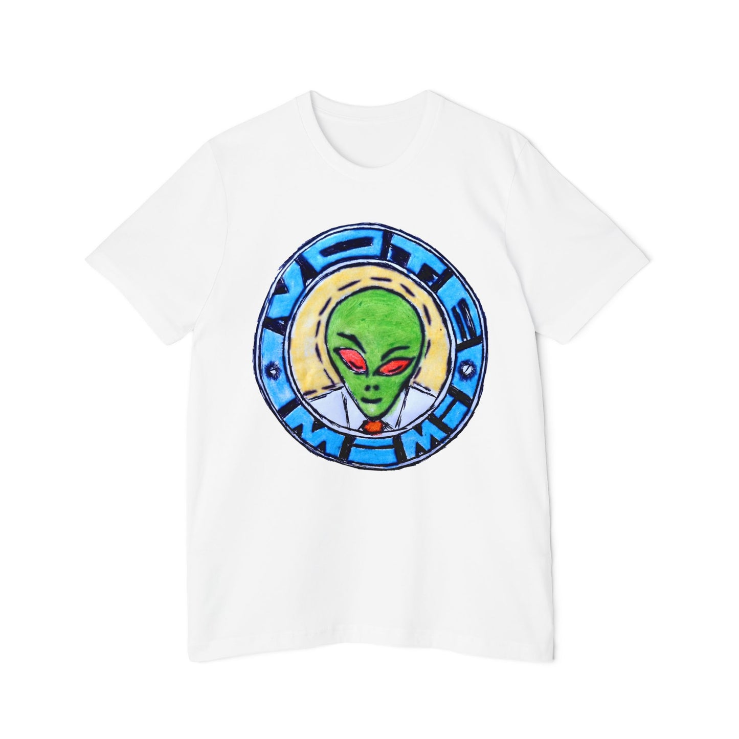 Alien Medallion by Gomba - Light Organic T-shirt - Unisex