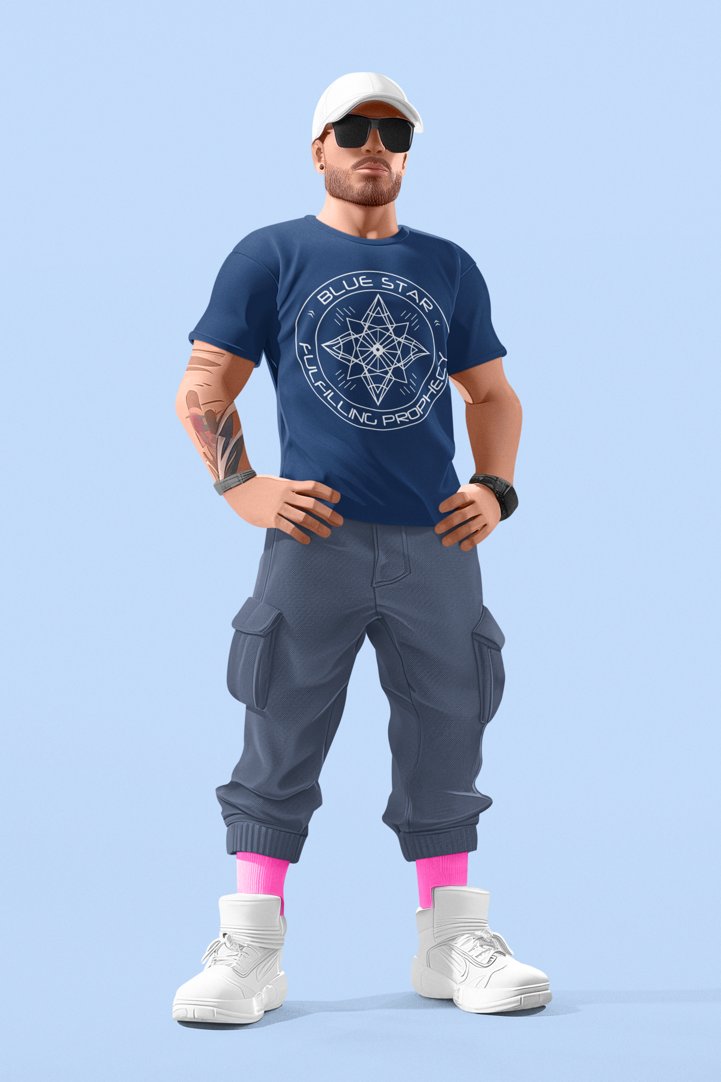Blue Star Tee