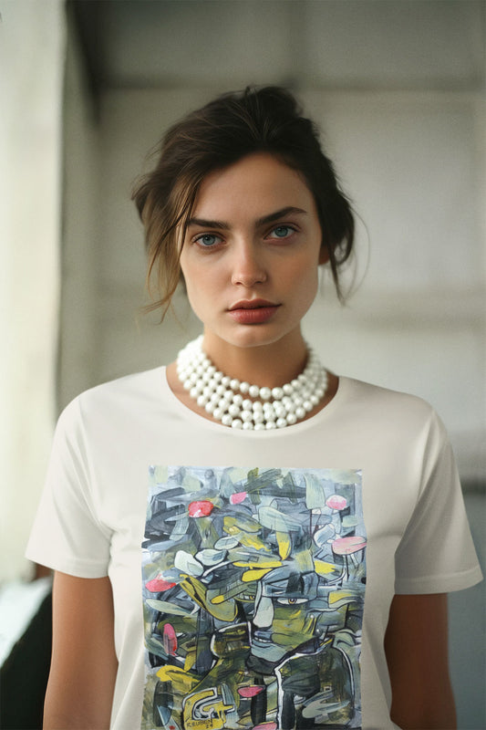 Abstract 2 by Reuben G - Unisex Classic Crewneck T-Shirt