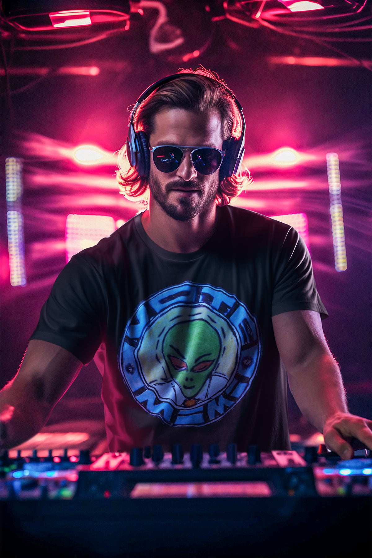 Cosmic Emblem Tee by Gomba