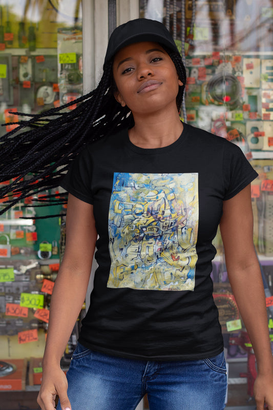 Signal Pattern Tee by Reuben G