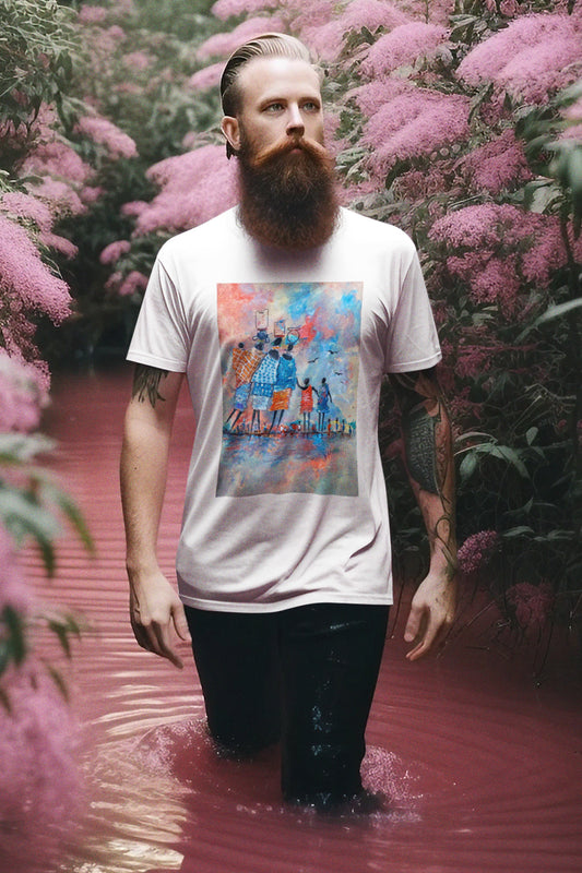 Sacred Water Delivery Tee by Vinnie