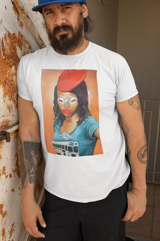 Red Hat Muse Tee by John Kamicha