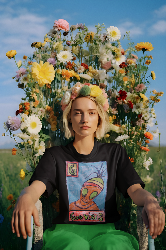 Good Vibes Tee by Gomba