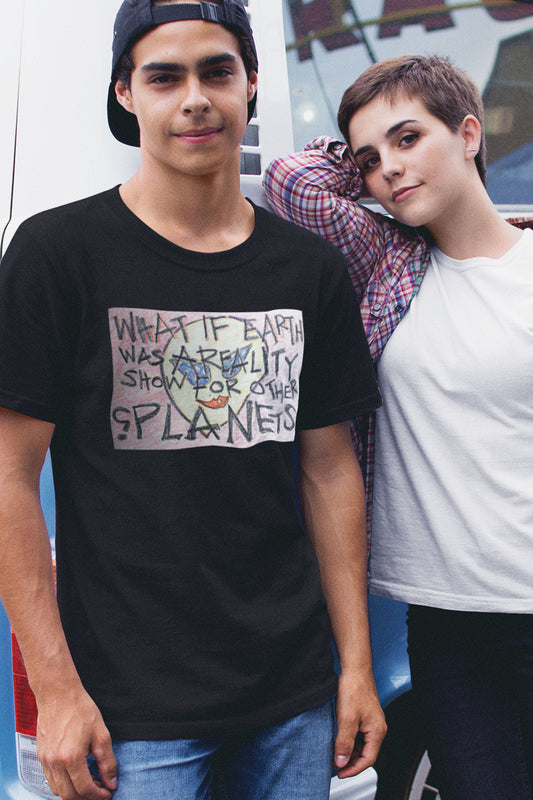 Broadcast Planet Tee by Kevo Stero