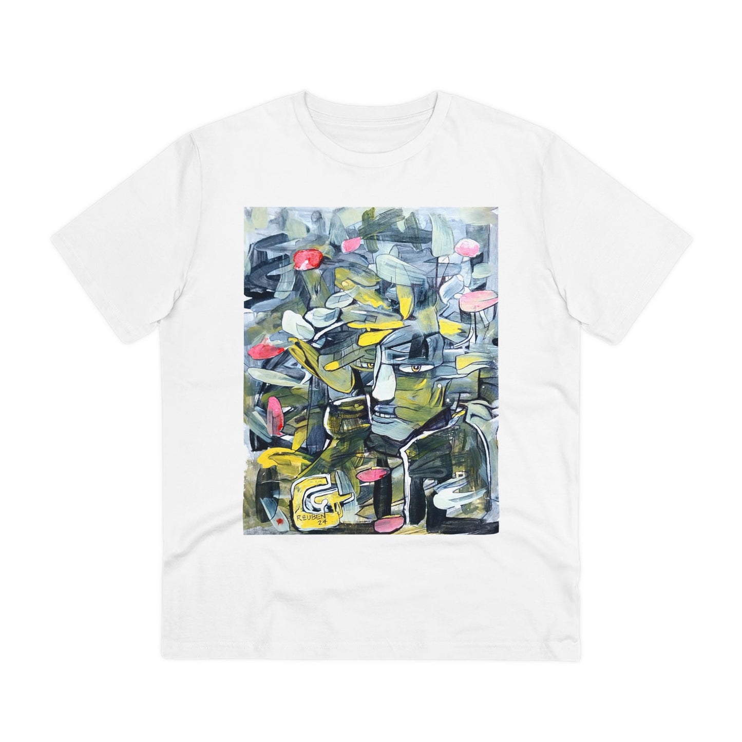 Abstract 2 by Reuben G- Light Organic T-shirt - Unisex