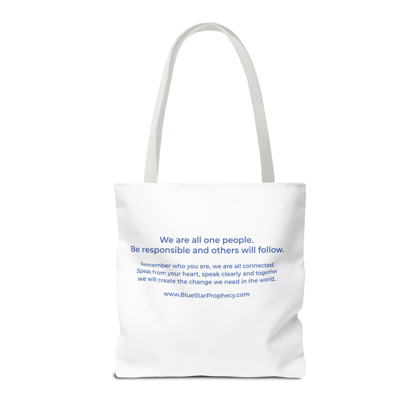 Tote Bag (AOP) / Blue Star Miriam Delicado