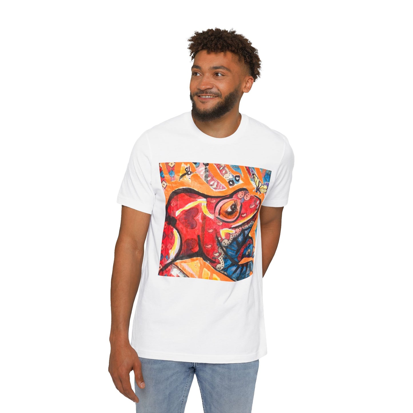 Frog by John Kamicha - Light Organic T-shirt - Unisex