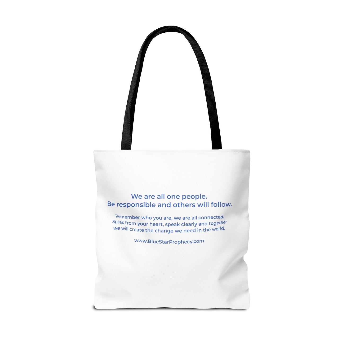 Tote Bag (AOP) / Blue Star Miriam Delicado